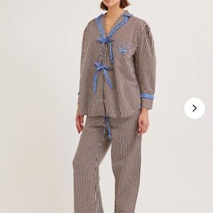 Damson Madder Poplin PJ